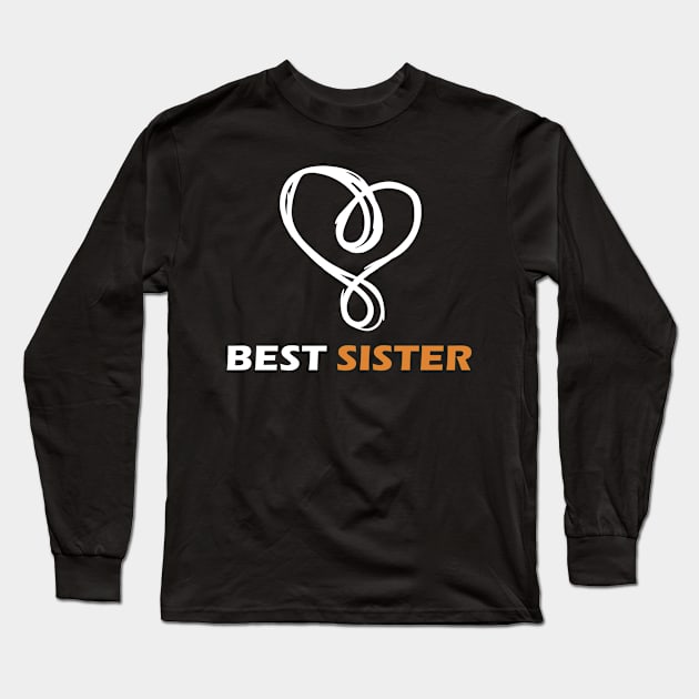 Gift for sister Long Sleeve T-Shirt by KK-Royal